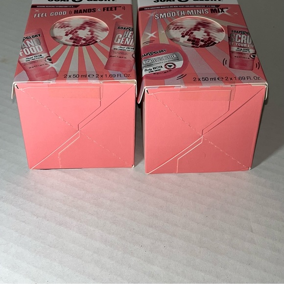 Soap & Glory Smooth Minis Mix and Feel Good Hands & Feet New in Boxes - Picture 3 of 15